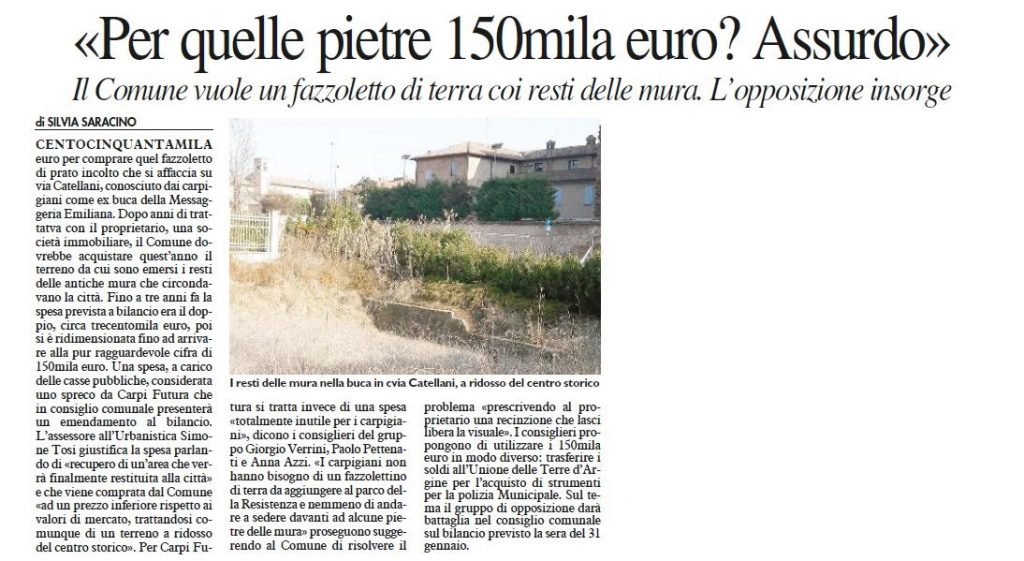 venerdì 27 gennaio 2017 - Il Resto del Carlino